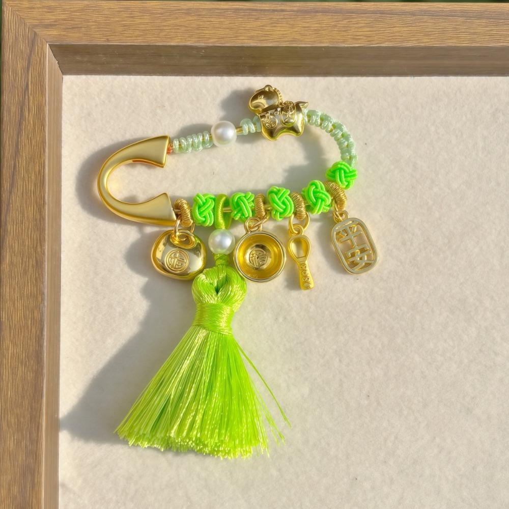 Брошь-подвеска в виде золотой лошади по знаку зодиака, пони с пескоструйной обработкой, защитная брошь, для новорожденного