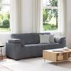 VidaXL 3-seater Sofa Dark Grey 178 Cm Velvet, Sofa, Three-seater Sofa, 3-seater Sofa In Velvet, Divan, Sofa 4105278