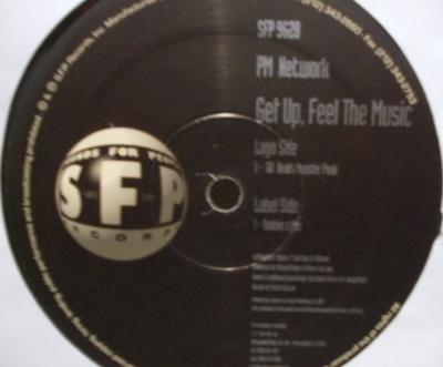 12-дюймовая пластинка PM NETWORK - Get Up, Feel The Music SFP9628 SFP Records 1998 США Танцевальная и электронная музыка Б/У