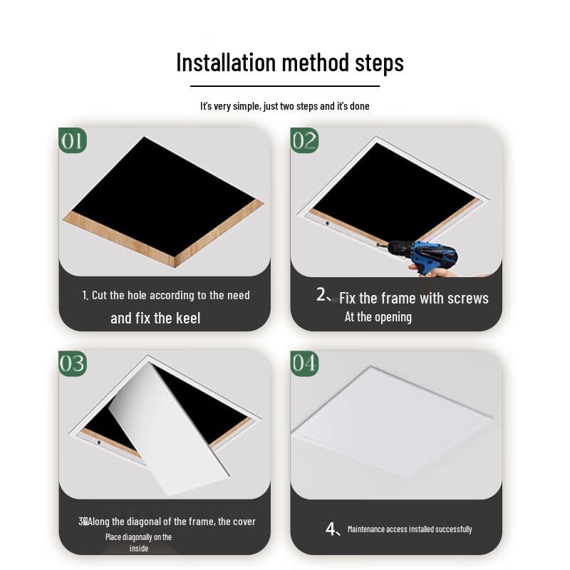 Andatong Hidden Ceiling Access Panel