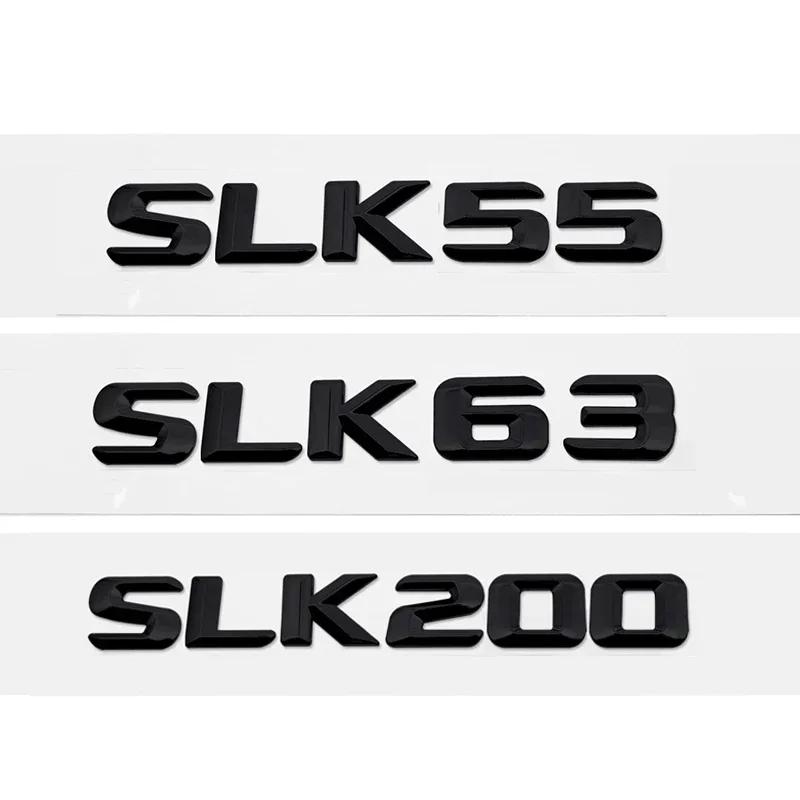 Automotive 3D Digital Alphabet Trunk Badge Decal for Mercedes Benz SLK55 SLK63 SLK200 SLK230 SLK250 SLK280 SLK300 SLK320 SLK350