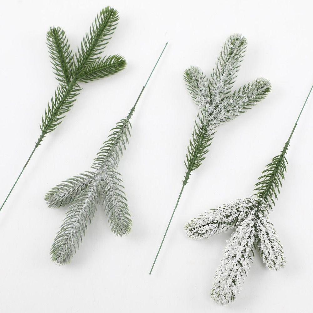 24 шт. Домашний DIY Венок Рождественская Елка Сосновые Ветви Украшение для Рождественской Елки Рождественский Венок