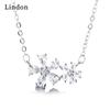 Lindon Women Necklace Pendant Copper Alloy Zircon Fashion Gift