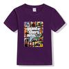 Summer Kids Boys Girls T Shirt 1 Gta T-Shirt Gta Street Fight Long with Gta 5 Clothes