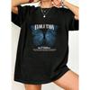 Oversized T Shirt Black Evolution Butterfly Print Graphic Tee For Casual Wear And Street Style