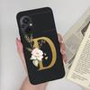 Для Xiaomi POCO M5 Чехол Роскошный Модный Силиконовый Мягкий ТПУ Задняя Панель Защитная Оболочка Телефона Для Xioami POCO M5 4G Милый Чехол с Буквами Сумки