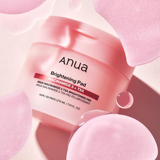 Anua Осветляющие подушечки с ниацинамидом 5 TXA, 210 мл, 60 шт.