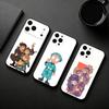 Чехол для телефона Аниме Нинтама Рантаро Для iPhone 17pro,16,15,14,13,12,11 Plus,Pro Max,XS,Мягкий Силиконовый Черный Чехол