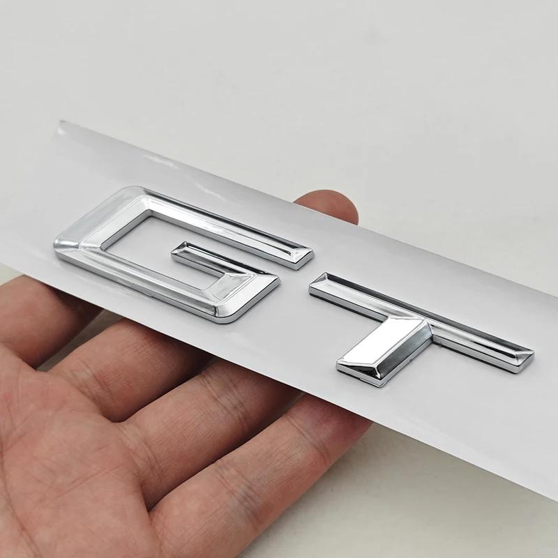 NEW 3D ABS Car Rear Trunk Emblem Badge Sticker For BMW X1 X2 X3 X5 X6 GT Z4 Glossy Black Chrome Logo Decal Styling Accessories IK7