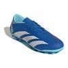 Adidas Predator Accuracy.3 Lace AG (Rubber Short Studs) Soccer Shoes Unisex Soccer Shoes Blue White IG5169