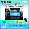 12.3inch Android 14 For Subaru Forester Xv 2016 Qled Screen Car Video Player 2Din Radio Stereo GPS Multimedia Carplay Head Unit