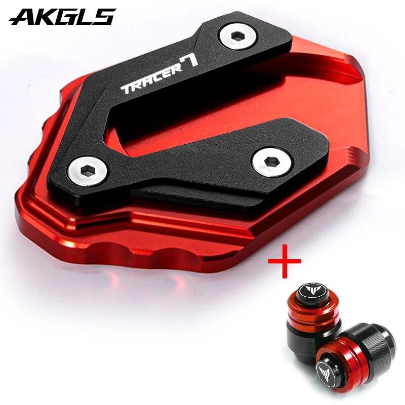 For Yamaha TRACER 9 9GT 2022 TRACER 7 7GT TRACER7 TRACER9 Motorcycle Stand Extension Plate Foot Side Stand Accessories