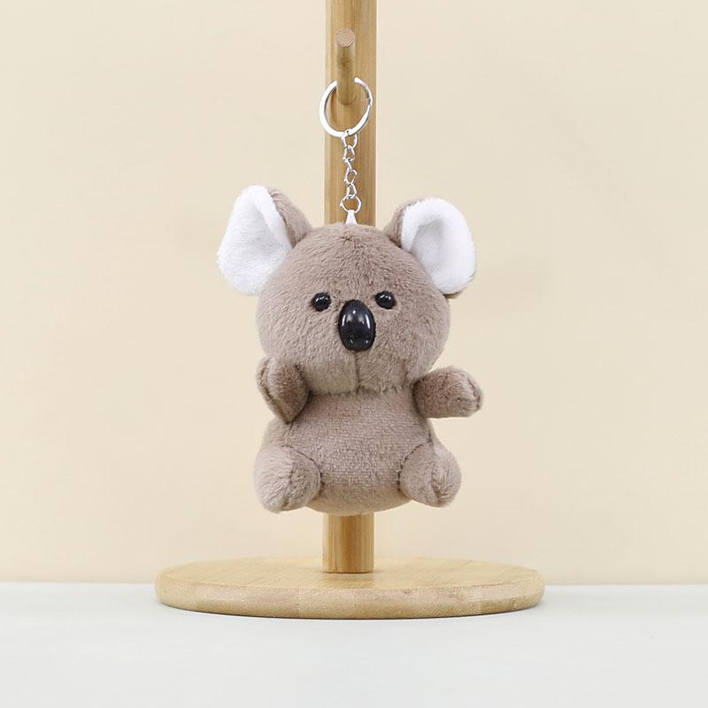Adorable Cartoon Raccoon Plush Toy Keychain For Bags And Accessories 13cm High