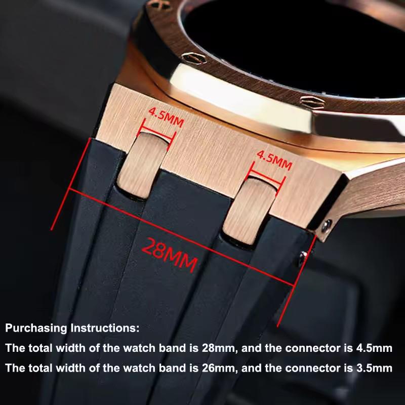 3,5 мм Набор для переделки торцевых звеньев для корпуса часов AP royal oak offshore Браслет для ремешка AP watch звеньевой звенья для ремешка часов аксессуары