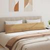 Sofa Cushions 2 Pieces Brown 200 x 40 cm Cord Fabric