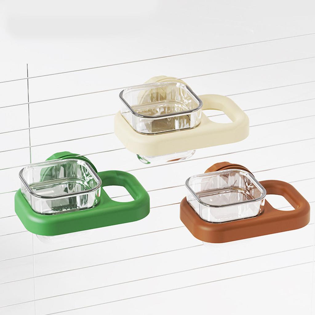 Пластиковая кормушка-миска для птичьей клетки с зажимом, легко устанавливается, прозрачная чашка для кормления попугаев, корелл и маленьких птиц