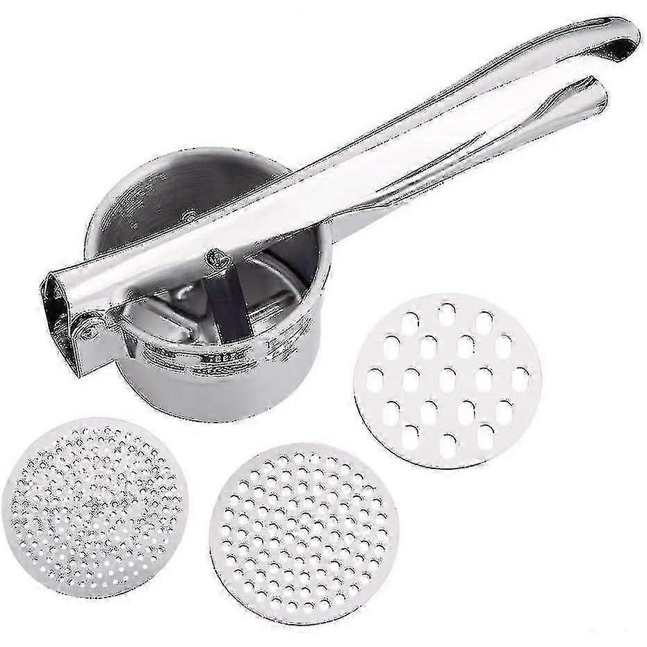 Potato Press Potato Press Potato Masher Robust Stainless Steel Kitchen Peeler