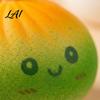 Stress Relief Gadget Rainbow Steamed Bun Fidget Toy Relieving Cartoon Smiling Stuffed Shape Squeeze Simulated Dumpling Dough Ball Office Desk Sensory