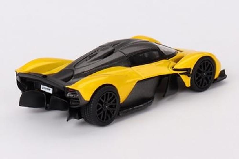 MINI GT Aston Martin Valkyrie Sunburst Yellow Finished Product 1/64