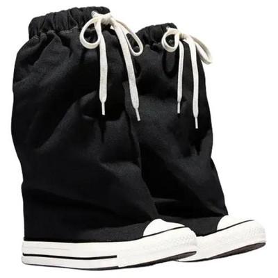 Converse Vaquera X Converse Женские кеды Chuck Taylor All Star XHi Slouch Wedge Черные