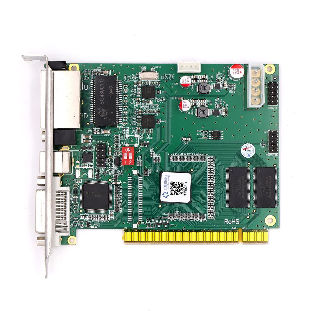 Плата передачи данных Linsn TS802D, плата управления синхронизацией светодиодного дисплея с инструкциями по настройке программного обеспечения (Обновленная версия)