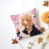 Friday GGyarues Cushion Cover Iceland Washable Linen Soft  for Daily Sofa Bed Home Room Decor