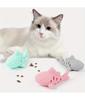 1 шт. Интерактивная игрушка для кошек и собак - Прочная, устойчивая к укусам конструкция, Прячет еду и помогает чистить зубы, Развлечение для маленьких питомцев