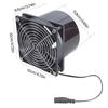 Versatile 12V Solar Exhaust Fan Efficient Cooling for Greenhouses and Attics with Reliable 10W Power Source