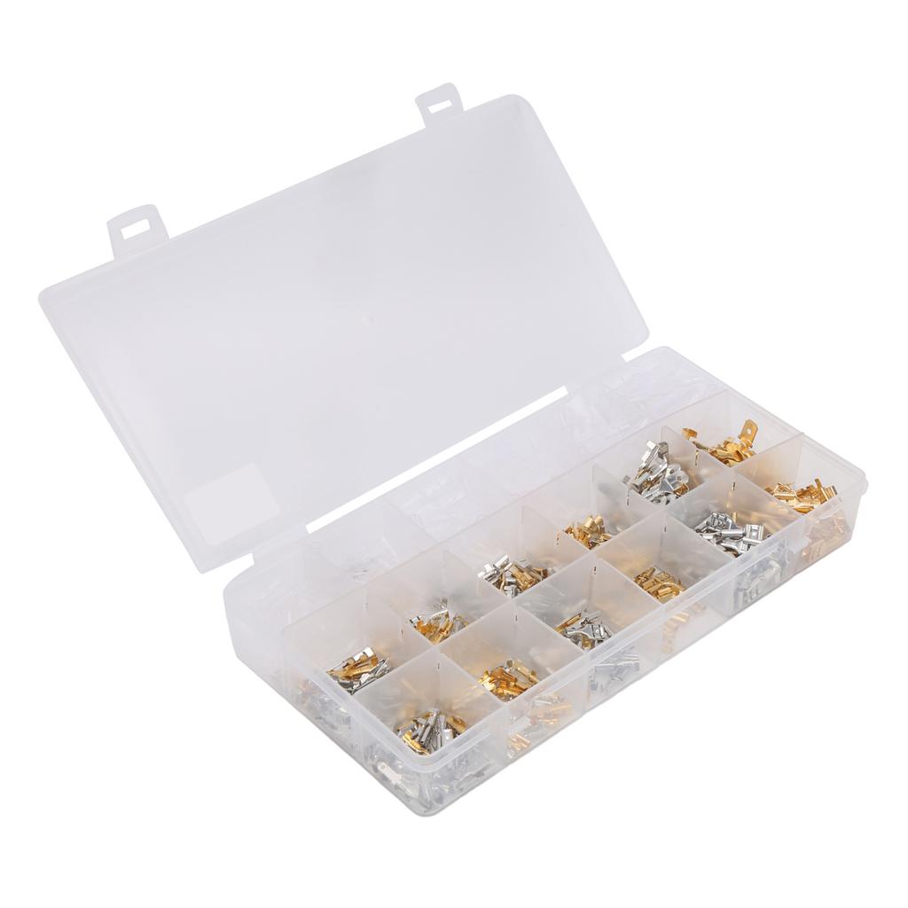 540Pcs Wire Connectors Kit Spade Terminals Set Industrial Accessories 2.8/4.8/6.3Type