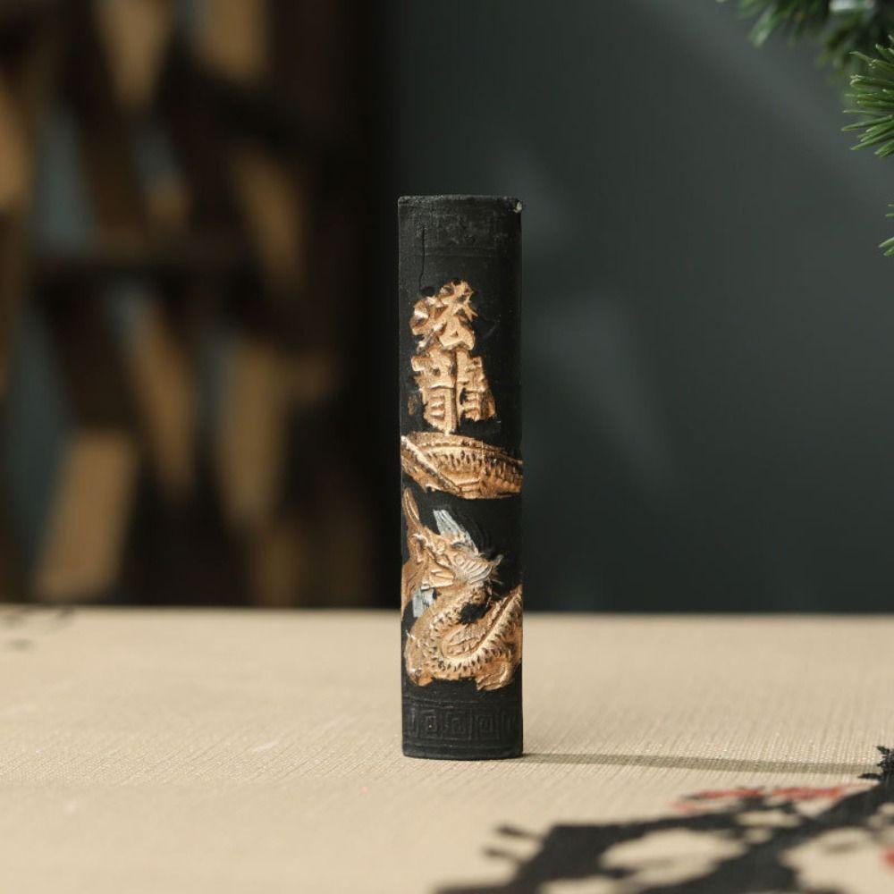 Writing Grinding Ink Block Professional Calligraphy Solid Ink Ancient Calligraphy Ink Stick  Artist