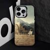 Чехол для телефона 'Властелины Колец' Для iPhone 17,16,15,14,13,12,11,Pro,Max,Plus,E,Air,Mini Черный ТПУ Чехол