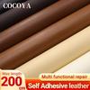 Самоклеящаяся кожаная ткань для обивки автомобиля, сиденья стула, дома, дивана, заплатки для ремонта, наклейка из ПУ кожи, для обновления мебели, для починки