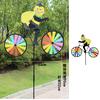 3D Вертлюжка Садовые Украшения для Вечеринки на Лужайке Дворовая Ветряная Мельница Ветряк Детская Игрушка Садовый Декор
