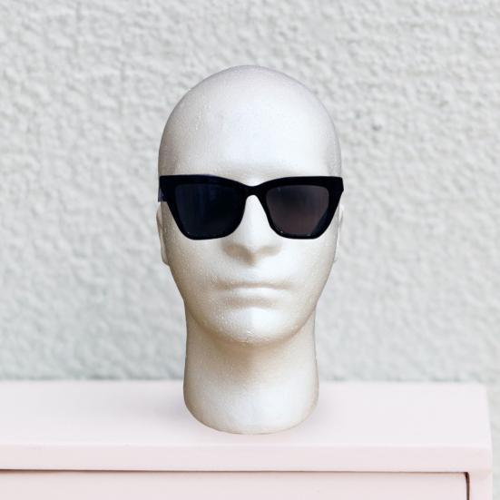 Пенопластовая голова манекена для париков, шляп, шарфов, легкая подставка для дисплея, для DIY-раскрашивания, салонная