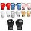 2Pcs Kids Boxing Gloves PU Leather Kickboxing Gloves Breathable Muay Thai Mitts Taekwondo Mitts for Punching Bag