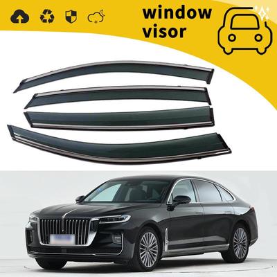 Дефлекторы боковых окон для моделей Hongqi: H5, H6, H9, HS3, E-HS3, HS5, HS7, E-HS7, HQ9, E-QM5 (2018-2024 гг.).