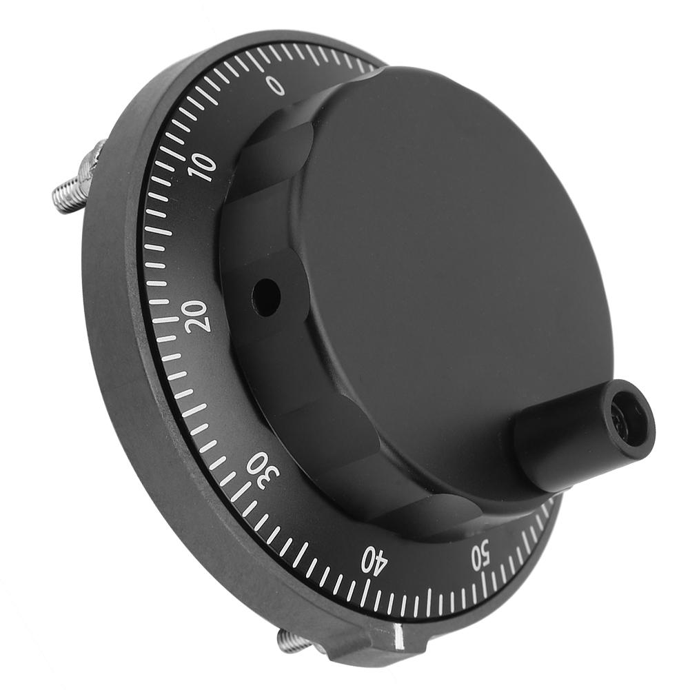 5 В 80 мм 6-контактный ЧПУ генератор импульсов черный маховик 100PPR ручной генератор импульсов вращающийся энкодер