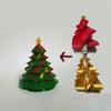 3D Printed Christmas Tree Spinning Gift Decoration