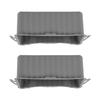 2PCS Silicone Grease Drip Pan for Blackstone Griddle Reusable Rectangular Grease Catcher Cup Liner for Camping Barbeque