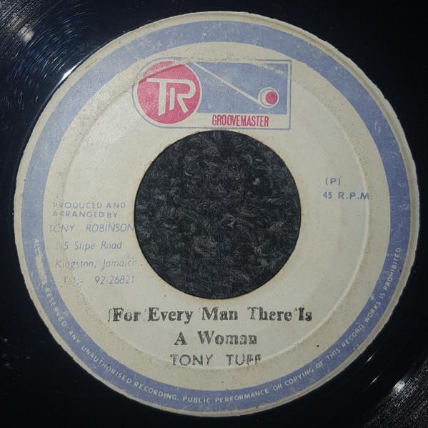 7-дюймовая пластинка TONY TUFF Для каждого мужчины есть женщина TF003 TR Groovemaster Ямайка Регги Ска Даб Б/у
