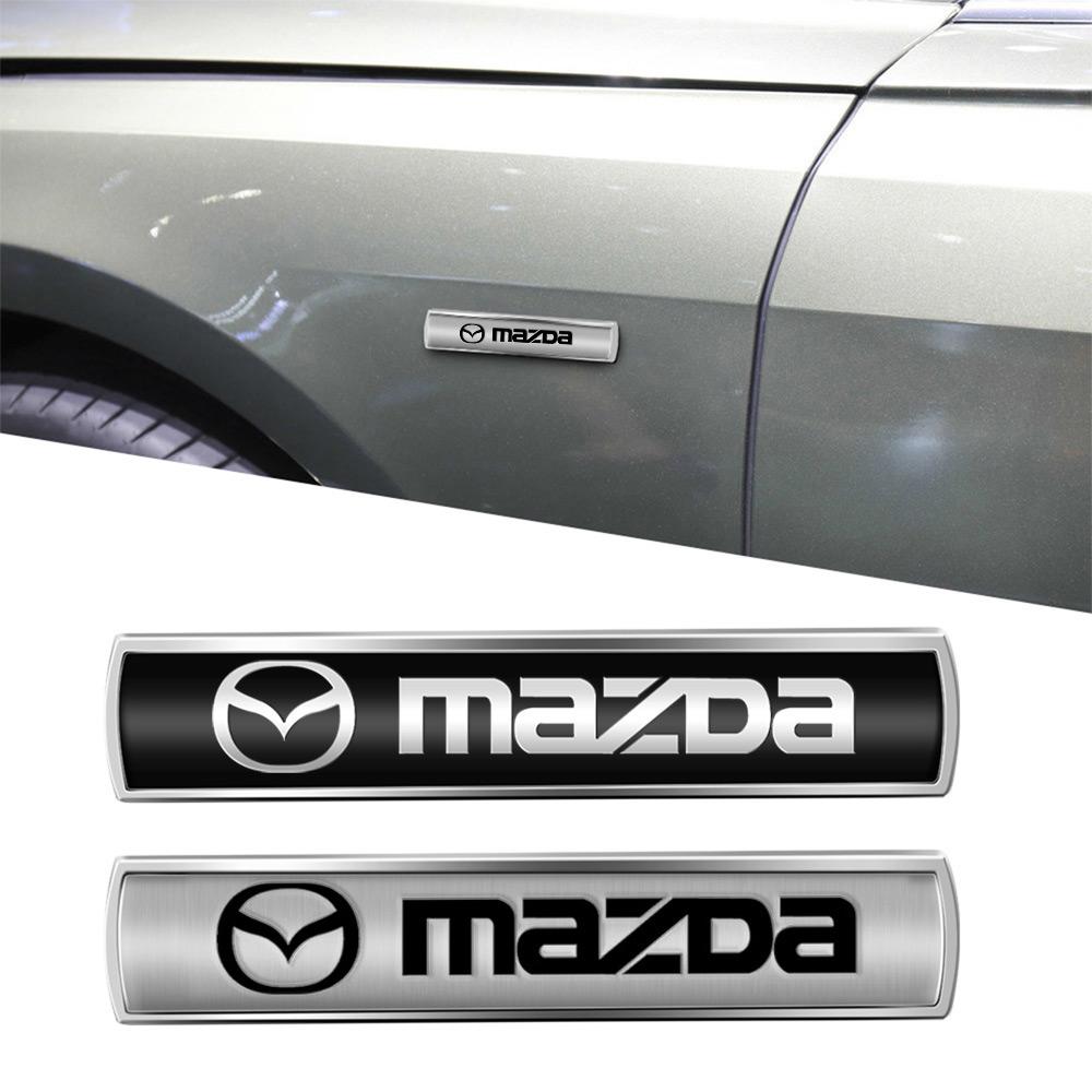 3D Metal Car Style Body Trunk Decoration Sticker Emblem Sticker Accessories For Mazda Axela Demio Atenza CX5 CX3 CX7 CX30 CX60 2