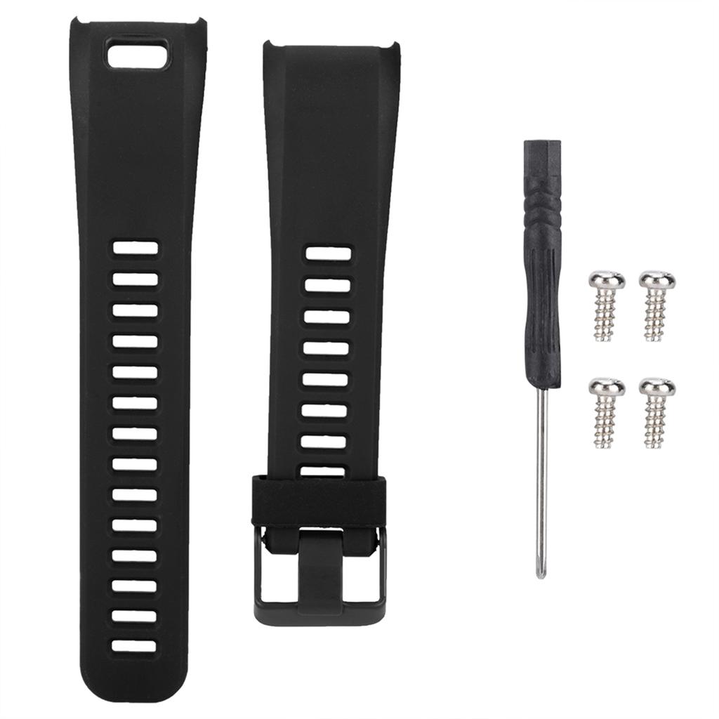 Replacement Silicone Sport Bracelet Wrist Strap Wristband For Vivosmart HR (White)