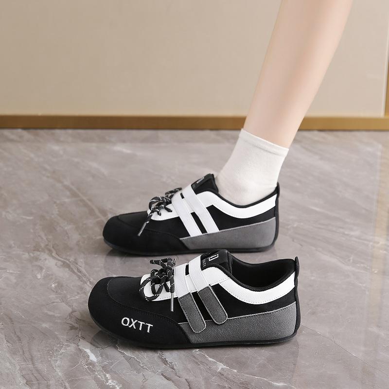 Универсальные спортивные и повседневные туфли Мэри Джейн 2025 осень на плоской подошве дышащие новые на мягкой подошве на липучке немецкие тренировочные туфли женские