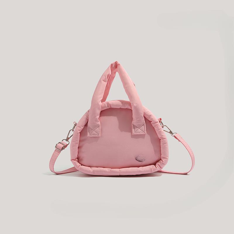 Сумка-тоут Niche Personality Cloud Bag Girl Sweet Girl Cute Down Tote Commuter Everything на одно плечо