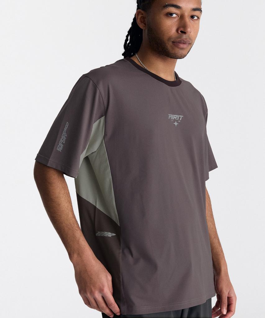 AIRIT Running Colorblock T-Shirt Am1215 Cc