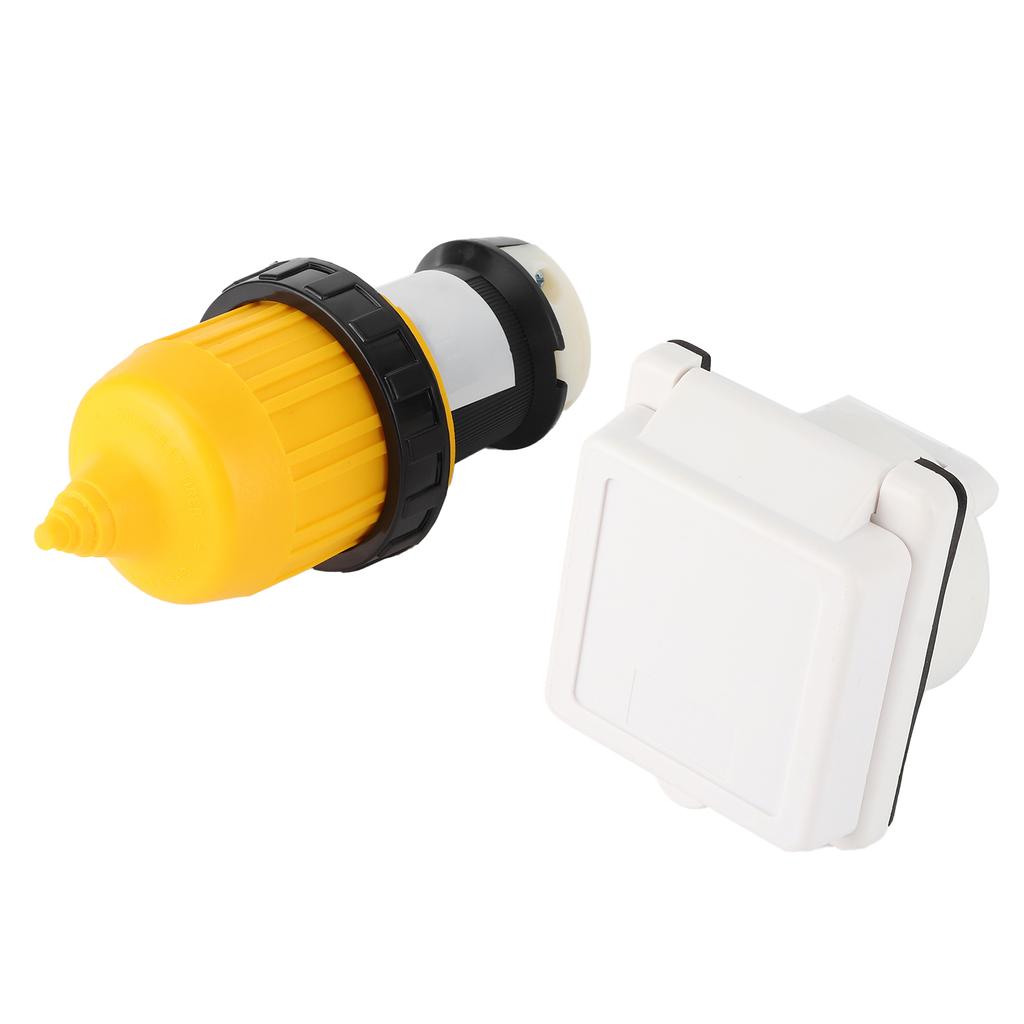 3 шт. 30 А комплект входного питания для автофургона, разъем для шнура, поворотный замок, вилка США с водонепроницаемым чехлом