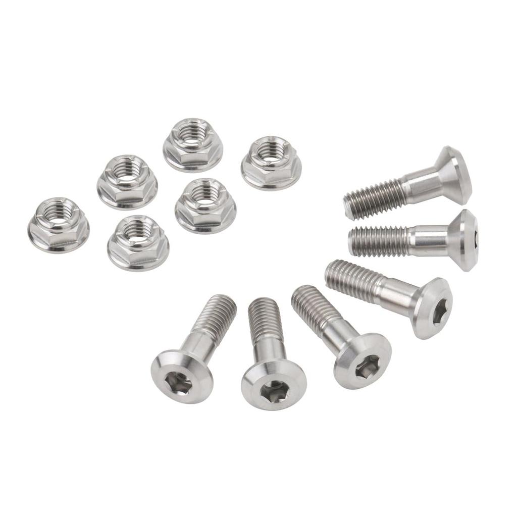 Zeta Racing D6965 Honda Yamaha KAWASAKI SUZUKI KTM BETA Titanium Sprocket Bolt & Nut