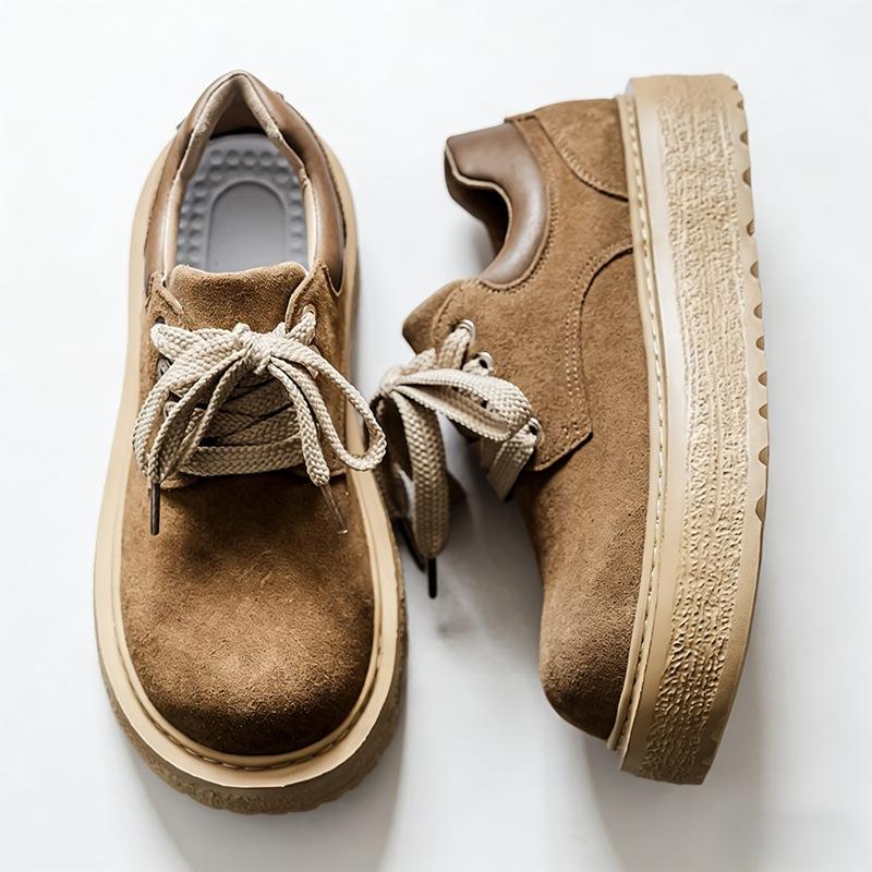 Мужские кожаные ботинки Martin Водонепроницаемые Нескользящие Спортивные Обувь на толстой подошве