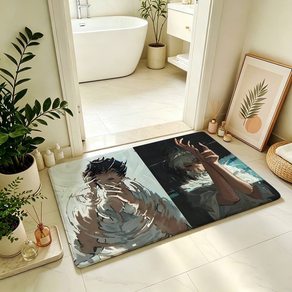 Anime T-the Summer Hikaru Died-S Carpet Bathroom Anti-slip Mat Door Mat Home Decoration Mat Entrance Door Mat Scratch-resistant