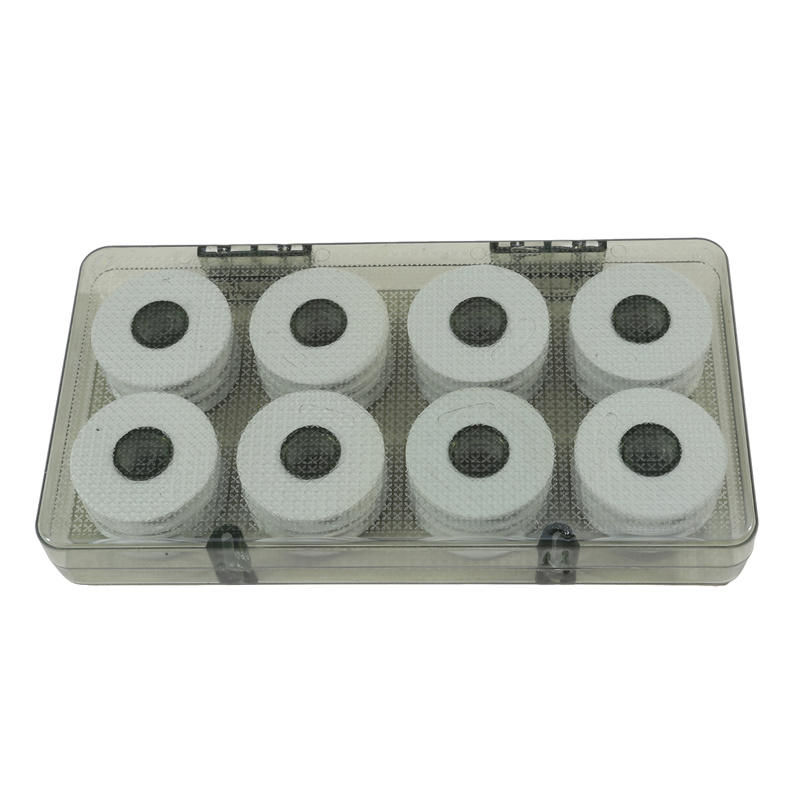 8/16Pcs Plastic Winding Board Fishing Line Wire Shaft Bobbin Spools Tackle Box Gift